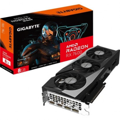Відеокарта GIGABYTE Radeon RX 7600 8Gb GAMING OC (GV-R76GAMING OC-8GD)-15-зображення