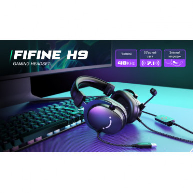 Навушники Fifine H9 Black (H9)-20-зображення