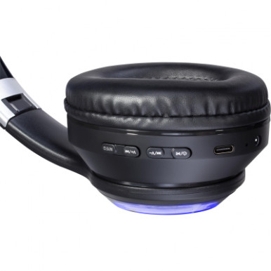 Навушники Defender FreeMotion B400 LED Bluetooth Black (63400)-13-зображення