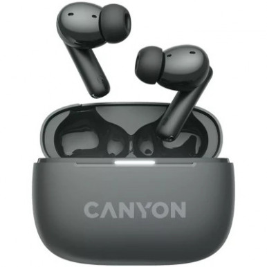 Навушники Canyon TWS-10 OnGo ANC ENC Black (CNS-TWS10BK)