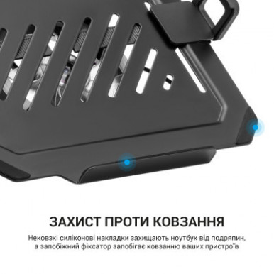 Подставка для ноутбука OfficePro для кронштейнів VESA 75x75,100x100 +RGB (LH474B)-23-изображение