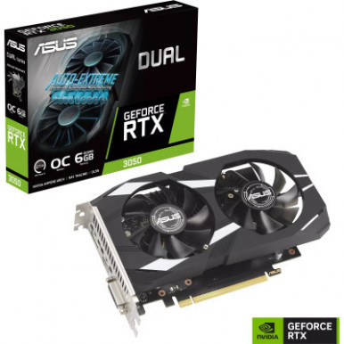 Видеокарта ASUS GeForce RTX3050 6Gb DUAL OC (DUAL-RTX3050-O6G)-15-изображение