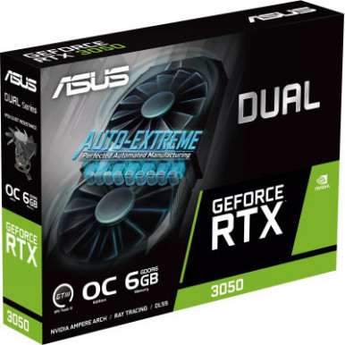 Видеокарта ASUS GeForce RTX3050 6Gb DUAL OC (DUAL-RTX3050-O6G)-23-изображение