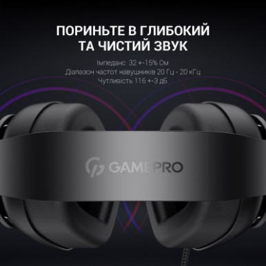 Навушники GamePro HS590B Black (HS590B)-20-зображення
