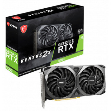 Видеокарта MSI GeForce RTX3060 12Gb VENTUS 2X OC (RTX 3060 VENTUS 2X 12G OC)-6-изображение
