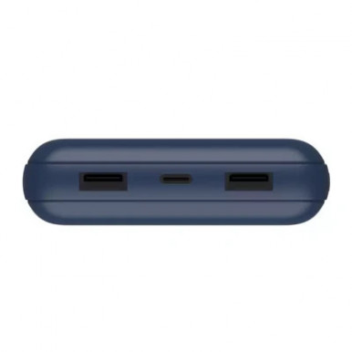 Батарея универсальная Belkin 20000mAh, USB-C, USB-C, 2*USB-A, 3A, Blue (BPB012BTBL)-8-изображение