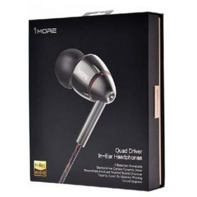 Наушники 1MORE Quad Driver In-Ear Mic Gray-11-изображение