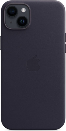 Чехол для Apple iPhone 14 Plus Leather Case with MagSafe-8-изображение