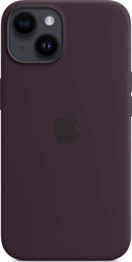 Чехол для Apple iPhone 14 Plus Silicone Case with MagSafe - Elderberry-13-изображение