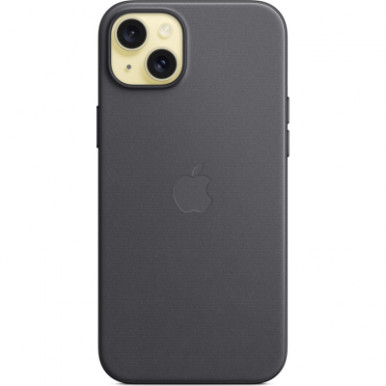 Чехол для Apple iPhone 15 Plus FineWoven Case with MagSafe Black-13-изображение