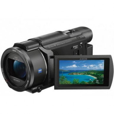 Цифр. відеокамера 4K Flash Sony Handycam FDR-AX53 Black-6-зображення
