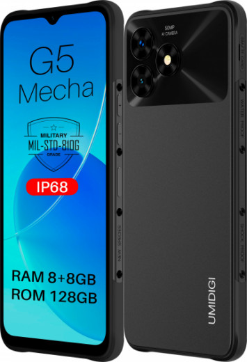 Смартфон UMIDIGI G5 Mecha (RP08) 8/128Gb Black-9-изображение