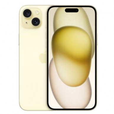 Apple iPhone 15 Plus 128GB Yellow (MU123)-3-зображення