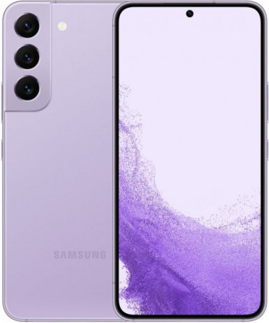 Смартфон Samsung Galaxy S22 5G (S901) 6.1' 8/256ГБ, 2SIM, 3700мА•год, фіолетовий світлий-6-зображення