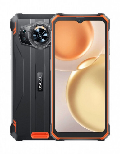 Смартфон Oscal S80 6/128GB Orange-5-изображение