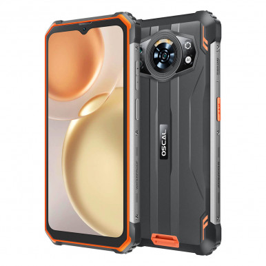 Смартфон Oscal S80 6/128GB Orange-6-изображение