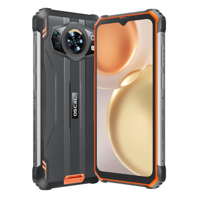 Смартфон Oscal S80 6/128GB Orange-7-зображення