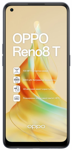 Смартфон OPPO Reno 8T 8/128GB (midnight black)-33-зображення