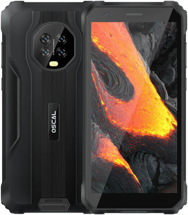 Смартфон Oscal S60 Pro 4/32GB Dual Sim Black-6-зображення