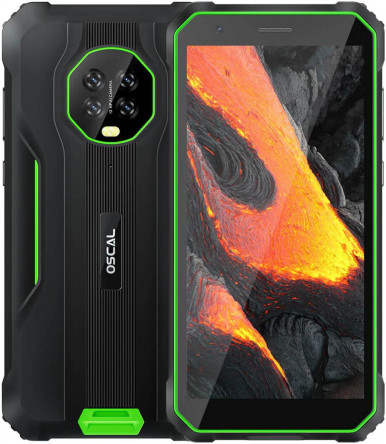 Смартфон Oscal S60 Pro 4/32GB Dual Sim Green-5-изображение
