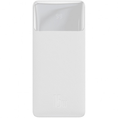 Power Bank Baseus Bipow Digital Display 30000 mAh/15W (PPDML-K02) White-14-изображение