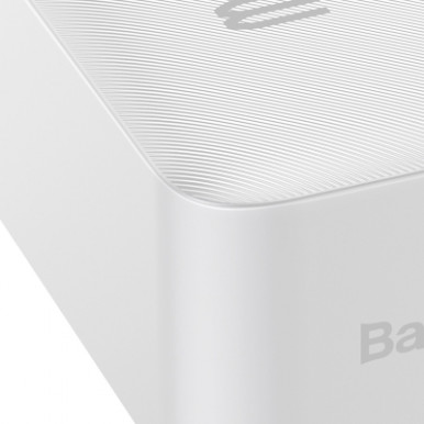 Power Bank Baseus Bipow Digital Display 30000 mAh/15W (PPDML-K02) White-12-изображение