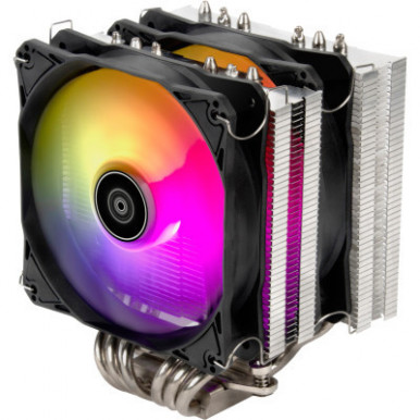 Процесорний кулер  SilverStone Hydrogon D120-ARGB-V2, LGA1700, 2066, 2011, 1200, 115x, AM5, AM4, TDP180W-12-зображення