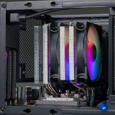 Процесорний кулер  SilverStone Hydrogon D120-ARGB-V2, LGA1700, 2066, 2011, 1200, 115x, AM5, AM4, TDP180W-13-зображення