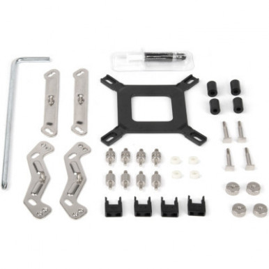 Процесорний кулер  SilverStone Hydrogon D120-ARGB-V2, LGA1700, 2066, 2011, 1200, 115x, AM5, AM4, TDP180W-16-зображення