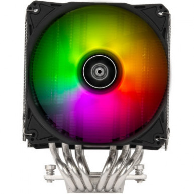 Процесорний кулер  SilverStone Hydrogon D120-ARGB-V2, LGA1700, 2066, 2011, 1200, 115x, AM5, AM4, TDP180W-17-зображення