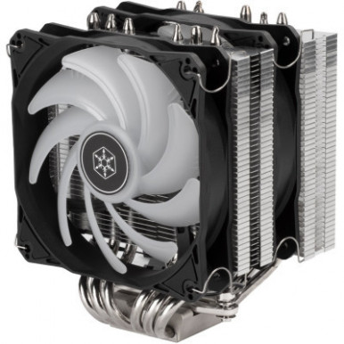 Процесорний кулер  SilverStone Hydrogon D120-ARGB-V2, LGA1700, 2066, 2011, 1200, 115x, AM5, AM4, TDP180W-20-зображення
