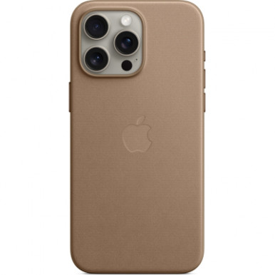 Чехол для мобильного телефона Apple iPhone 15 Pro Max FineWoven Case with MagSafe Taupe (MT4W3ZM/A)-4-изображение