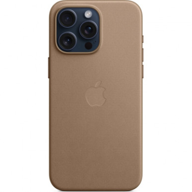 Чохол до мобільного телефона Apple iPhone 15 Pro Max FineWoven Case with MagSafe Taupe (MT4W3ZM/A)-5-зображення