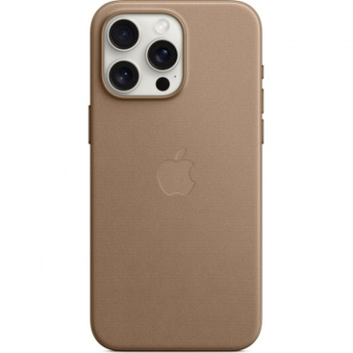 Чехол для мобильного телефона Apple iPhone 15 Pro Max FineWoven Case with MagSafe Taupe (MT4W3ZM/A)-6-изображение