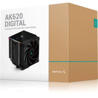Кулер до процесора Deepcool AK620 Digital (R-AK620-BKADMN-G)-11-зображення