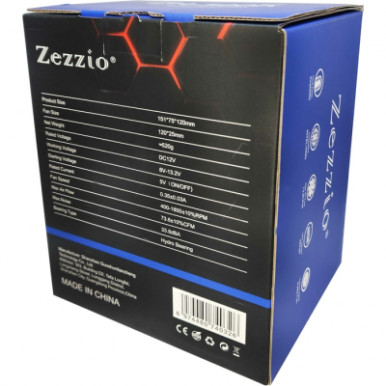 Кулер для процессора Zezzio ZH-500K-15-изображение