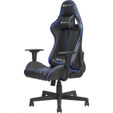 Кресло игровое Xtrike ME Advanced Gaming Chair GC-909 Black/Blue (GC-909BU)-8-изображение