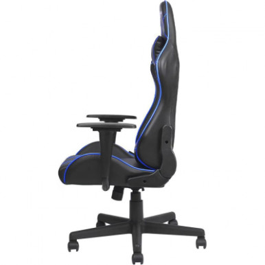 Кресло игровое Xtrike ME Advanced Gaming Chair GC-909 Black/Blue (GC-909BU)-10-изображение