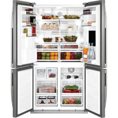 Холодильник Side-by-side Beko GNE134620X - 4 двери/182x92x72/NЕO FROST/605 л/диспен/мини-бар/нерж-7-изображение