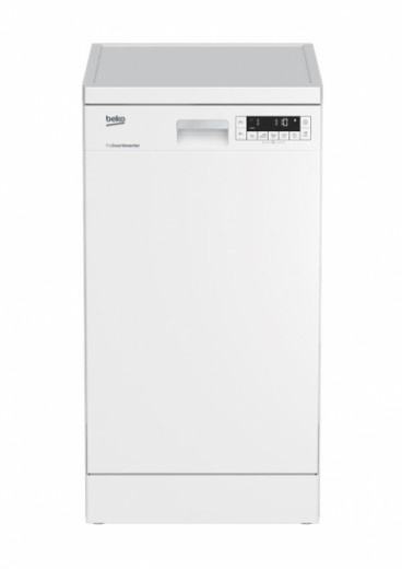 Окремо встановлювана посудомийна машина Beko DFS26025W - 45 см./10 компл./6 програм/А++/білий-5-зображення
