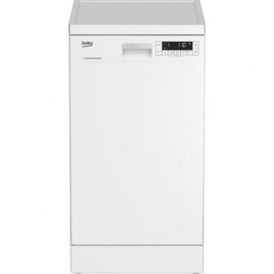 Отдельно стоящая посудомоечная машина Beko DFS26025W - 45 см./10 компл./6 програм/А++/белый-6-изображение
