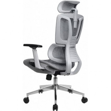 Офисное кресло GT Racer B-123A-S Gray-8-изображение