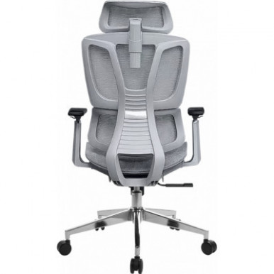 Офисное кресло GT Racer B-123A-S Gray-9-изображение