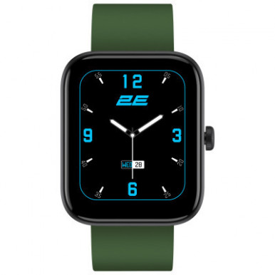 Смарт-годинник 2E Alpha SQ Music Edition 46mm Black-Green (2E-CWW40BKGN)-10-зображення