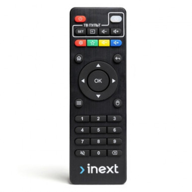 Універсальний пульт iNeXT із зоною програмування до inext TV5, TV5 Ultra, TV4, 4K Ultr (981003)-2-зображення