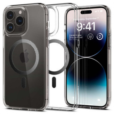 Чехол для мобильного телефона Spigen Apple iPhone 14 Pro Ultra Hybrid MagFit, Carbon Fiber (ACS04971)-16-изображение