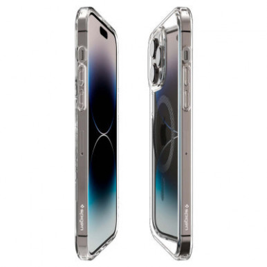 Чохол до мобільного телефона Spigen Apple iPhone 14 Pro Ultra Hybrid MagFit, Carbon Fiber (ACS04971)-21-зображення