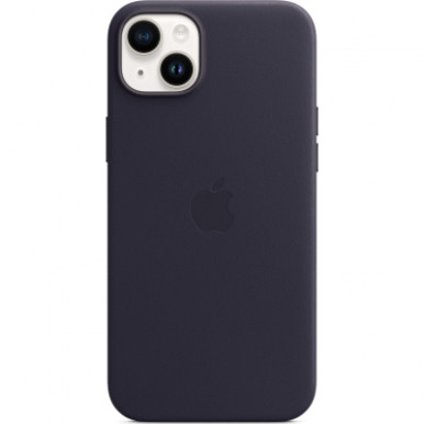 Чехол для мобильного телефона Apple iPhone 14 Plus Leather Case with MagSafe - Ink,Model A2907 (MPPC3ZE/A)-5-изображение