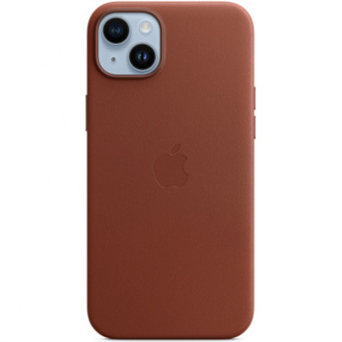 Чехол для мобильного телефона Apple iPhone 14 Plus Leather Case with MagSafe - Umber,Model A2907 (MPPD3ZE/A)-7-изображение