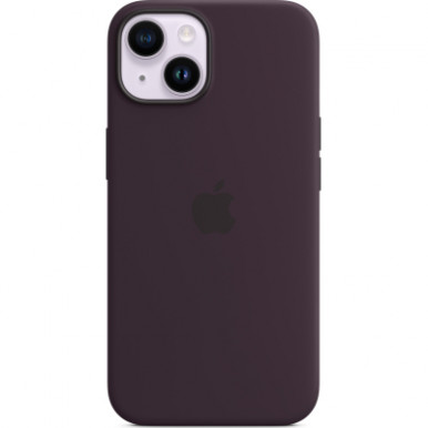Чехол для мобильного телефона Apple iPhone 14 Plus Silicone Case with MagSafe - Elderberry,Model A2911 (MPT93ZE/A)-9-изображение
